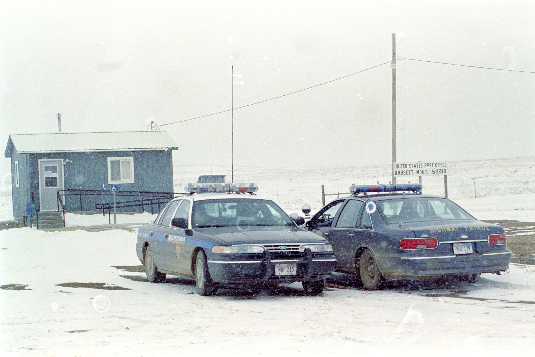 Brusett post office, March 31, 1996